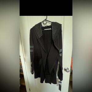 Women's Black Hooded Jacket